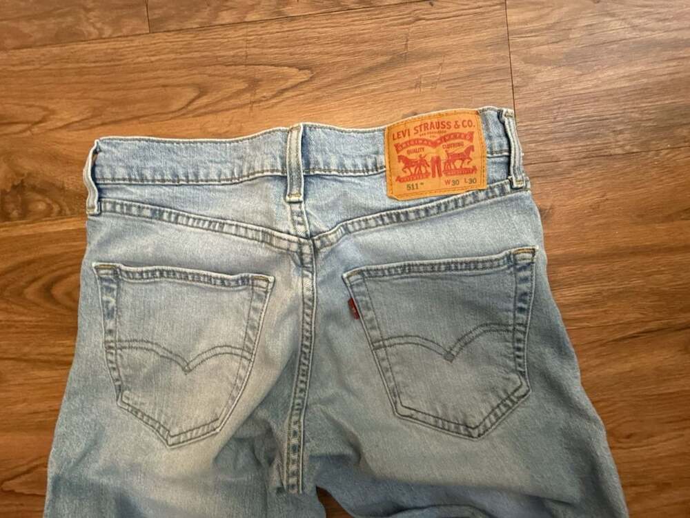Levi's 511 Slim Fit Light Wash Denim Jeans W30 L30
